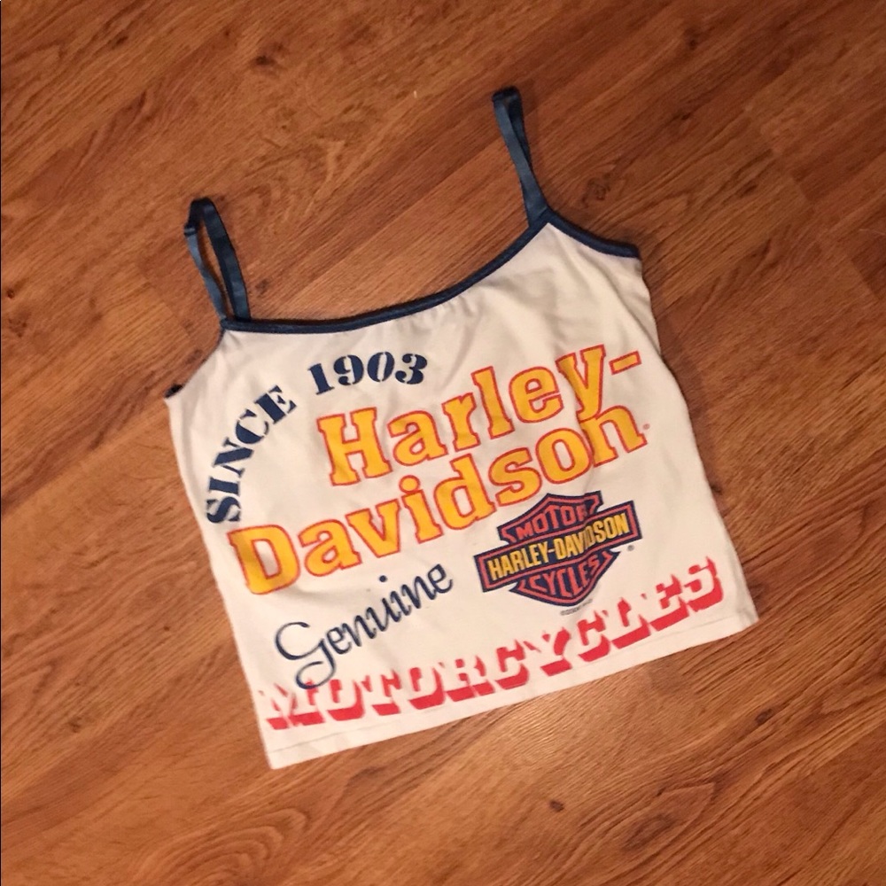 Harley Davidson crop top❣️